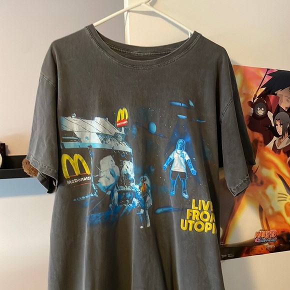 Travis Scott x McDonald’s live from utopia T-shirt - Picture 1 of 2